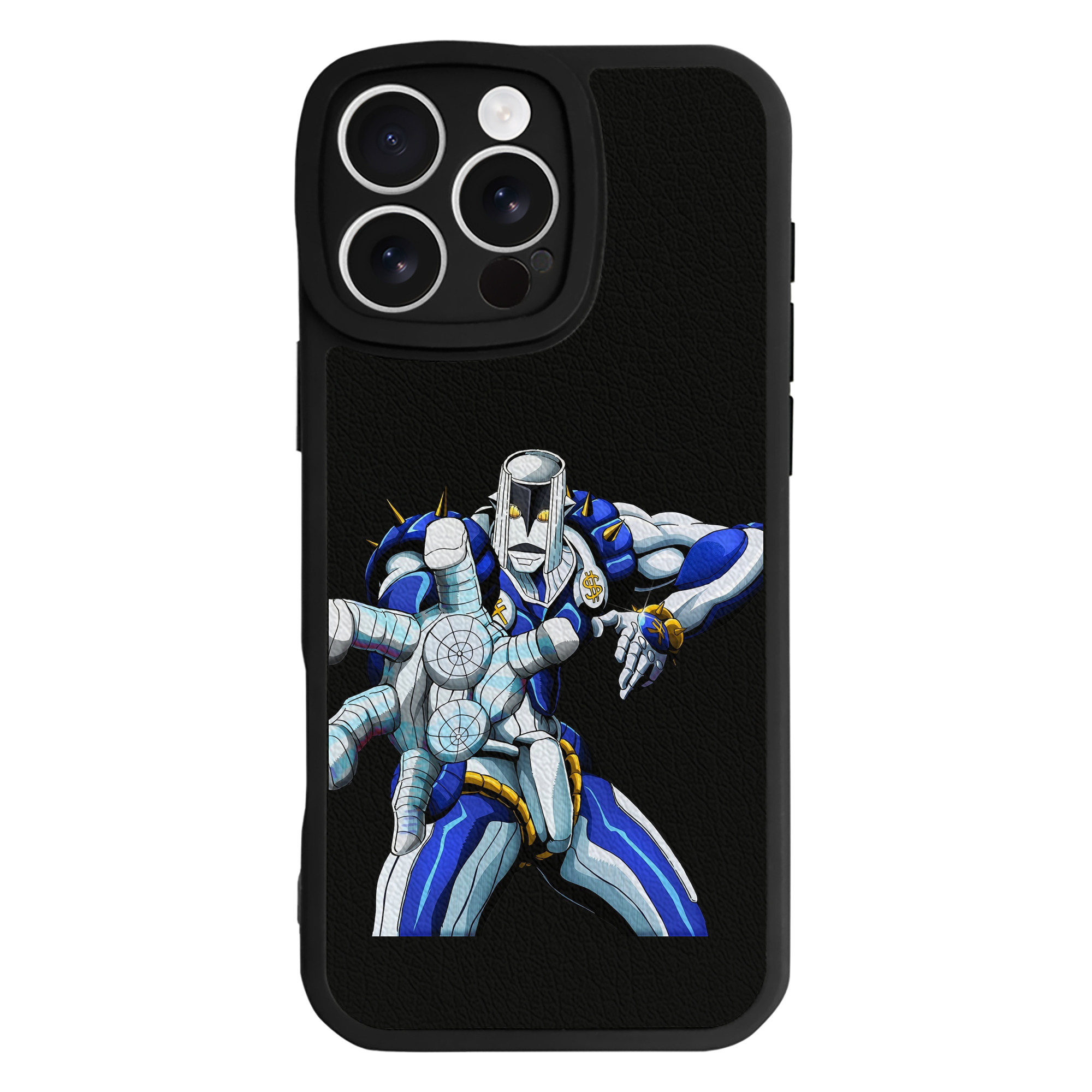 （画像用） ジョジョの奇妙な冒険 虹村億泰 にじむら おくやす JoJo's Bizarre Adventure Nijimura Okuyasu 【iPhone 16シリーズ対応】シリコンスマホケース（レザー調） 材質：シリコン